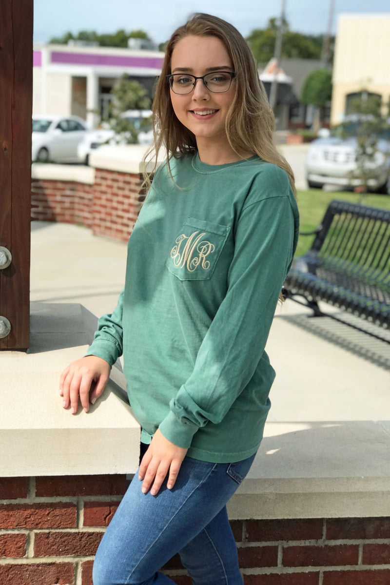 Monogram Long-Sleeved Cotton Shirt - Ready to Wear