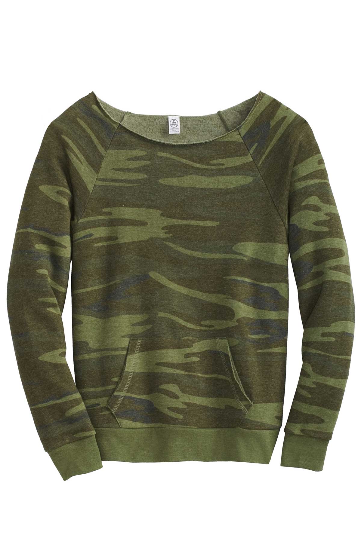Monogrammed Women's Camo Fleece Sweatshirt