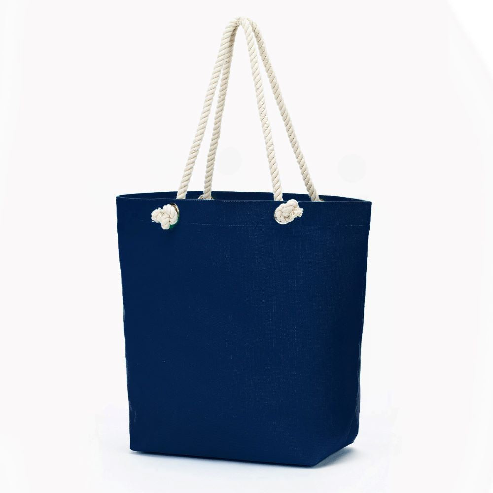 Navy Castaway Tote